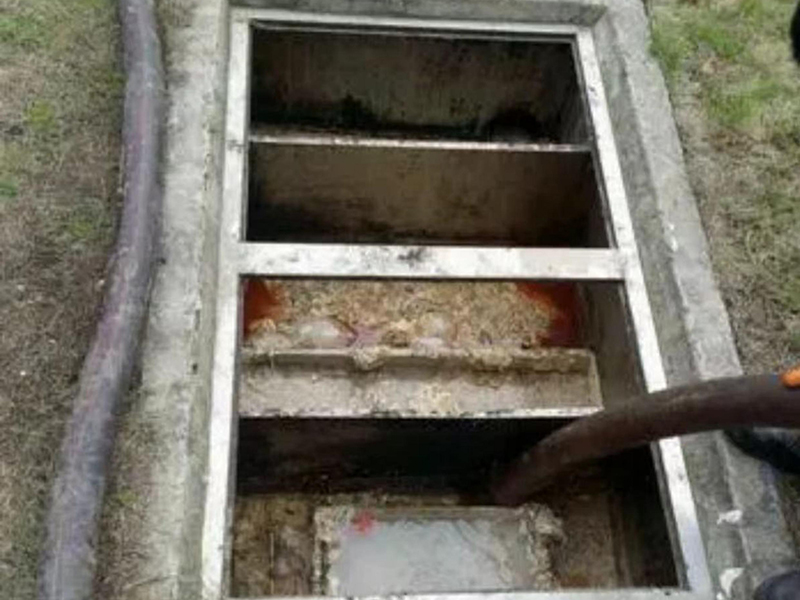 灞桥隔油池清理