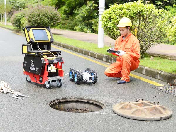 灞桥管道机器人检测