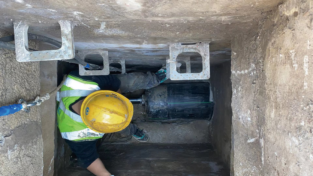 灞桥HDPE短管内衬法